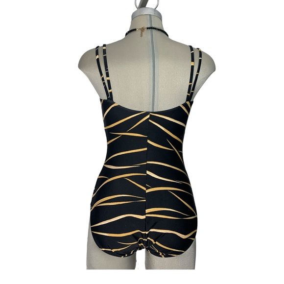 Christine Black and yellows One Piece Size 10q - Picture 6 of 13